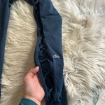 Alo Yoga ALO High Rise Interlace Leggings In Navy Blue Photo 4