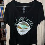 Star Wars Black Grogu T-shirt Photo 0