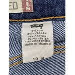 Levi's Womens's Classic 512 Slim tapered medium jeans raw hem sz 10M Photo 8