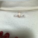 Calia Athletic Extended Shoulder Pull Over Sweater White Ivory Size XL Photo 4