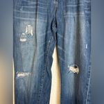 Old Navy  Boyfriend Cut Woman’s Distressed Denim Blue Casual Jeans Sz 12 Regular Photo 2