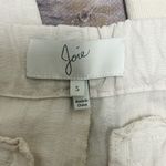 Joie  Ivory Woven Linen Stuva Elastic Waistband Lightweight Joggers *RUNS LOOSE* Photo 6