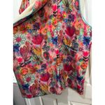 Natural Life Women's Multicolor Floral Hooded Kimono Vest Size XL Photo 5