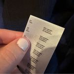 Maje  Rulyl Blue & Black Plaid Checkered Long Sleeve Tie Front Button Shirt Dress Photo 6