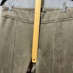 Andrew Marc Brown Faux Suede Leggings Womens Medium Pull On Stretch Skinny Pants Photo 4