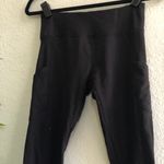 Shosho Black  yoga leggings with side pockets Photo 1
