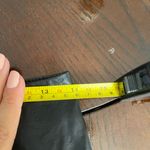 Free People  Black faux Leather Pencil Skirt Photo 4