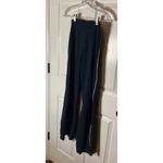 Jockey Womens Stretch Pants Medium Workout Yoga Sleep Gym Navy With Stripes Photo 1