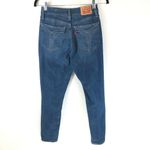 Levi's Womens Jeans 721 High Rise Skinny Distressed Medium Wash Size 29 Photo 1