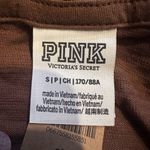 PINK - Victoria's Secret  Brown Hoodie Cardigan Photo 5