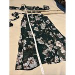 MiSC Elevated Basics Women Cap Long Sleeve V Neck Dress SM Belted Elastic Waist Photo 11