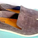 Birdies The Swift Women's Size 9.5 Charcoal Gray Corduroy Slippers Shoes New Photo 0