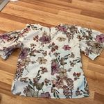 Adam Lippes Collective Floral Top Size 0 Photo 5