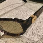 Kate Spade Jacqueline brown tortoiseshell oval sunglasses with case Photo 3