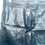 Forever 21 Black Snake Skin Faux Leather NEW Mini Skirt Photo 2