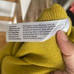 Eileen Fisher  Organic Cotton Silk XS Knit Tunic Top 3/4 Sleeve Blouse Oversized Photo 6