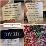 Jovani  STYLE 3784 PINK W/MULTI-COLOR SEQUINS STRAPLESS MERMAID STYLE DRESS (4) Photo 10