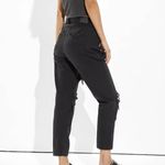 American Eagle Ripped Mom Jean 4 Regular Women’s Black 3372 Photo 6