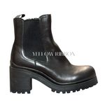 Jeffrey Campbell 🆕 | ESCOB HEELED CHELSEA BOOT | BLACK | SIZE: 11 Photo 4