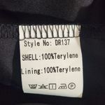 Exlura Black Mini Dress Size Small Black Smocked Dress Photo 7