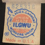 Vintage 80s Dress Constance Saunders Bergdorf Goodman Black Pleated Union Made 8 Photo 9