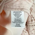 Rachel Parcell  Bishop Sleeve Scalloped Lace Top Size Small Pink Coquette Photo 7