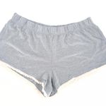 Victoria's Secret Victoria’s Secret Cotton Grey/Gray & Pink Ruffles Sleep Shorts - Size M - NWT Photo 0