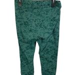 Old Navy Cropped Leggings High Rise Floral Size Large Cotton Spandex Preowned Photo 2