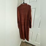 Free People  Rust Cable Knit Long Cardigan Photo 5