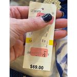 Gianni Bini  GB Blue And White Striped Tie Dye Sleeveless Maxi Dress Size M Photo 9