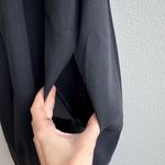 Robert Rodriguez  Silk Black Halter Neck Ruffle Bubble Mini Dress Size 4 Small Photo 6