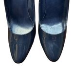 Ralph Lauren Lauren  Shoes Womens Size 8 Blue Patent Wedge Dress Pumps Heels Photo 1