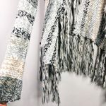 Bethany Mota Fringe Tweed Sweater Cardigan Photo 5
