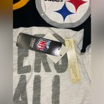 NFL  apparel women’s long sleeve pittsburg Steelers shirt size XL NWT Photo 3