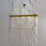 Women's Taylor Boatneck Embroidered Midi Dress White Size 6 Photo 7