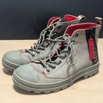 Skechers Roadies Miss Military High Top Sneakers Army Green Olive Womens 8.5 Photo 0