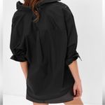 Gap  Lace Bib Big Shirt Button Down Black Women’s Plus Size XXL NWT Photo 2