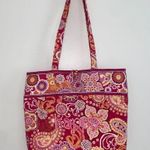 Vera Bradley Pink Raspberry Fizz Kappa Kappa Gamma Embroidered Medium Tote bag Photo 0