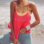 Free People Movement Catch My Drift Tank Pink Photo 0