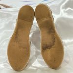 Valentino Garavani  Rockstud Espadrille Sandals Leather Wrap Ankle Poudre Pink 35 Photo 7