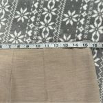 New Lattelier High Waisted Flare Leg Pants With Side Ankle Slit Center Seam XL Photo 12