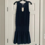 Ramy Brook Parker Mini Dress - Size S - Spring Navy - NWT Photo 2