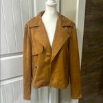 Bagatelle  Faux Suede Chestnut Jacket Photo 1