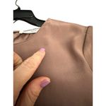 Amanda Uprichard 100% Silk Top Shirt Blouse Gathered Sleeves Pullover #AAx-2 Photo 6