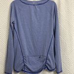 Athleta Quarter Zip Ruched Athletic Top Size Medium Photo 1