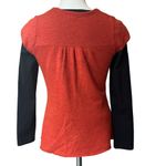 Anthropologie Moth Orange/Rust Wool Bow Front Sweater Vest Photo 1