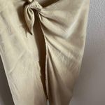 Jules The Label Dress Attached Wrap Skirt Overlay Neutral Light Casual Elevated Size XS Photo 3