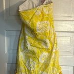 Lilly Pulitzer Dandelion Strapless Dress Photo 0