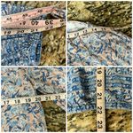 Lucky Brand Floral Peasent Boho Blouse Cropped Cottegecore Womens Y2k Retro M Photo 5