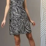 Kate Spade Kate Spade Dyan Woodblock Zebra Black White Dress Photo 0